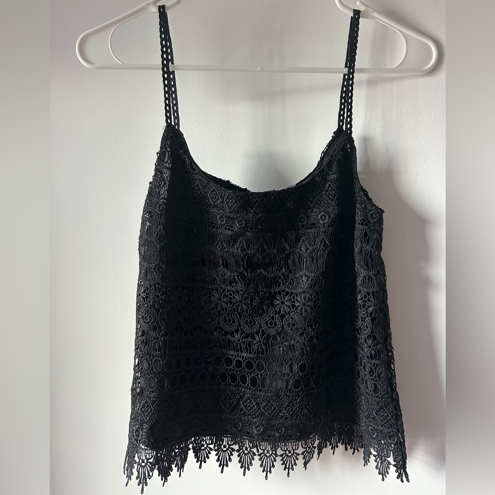 H&M Black Lace Camisole -NWT